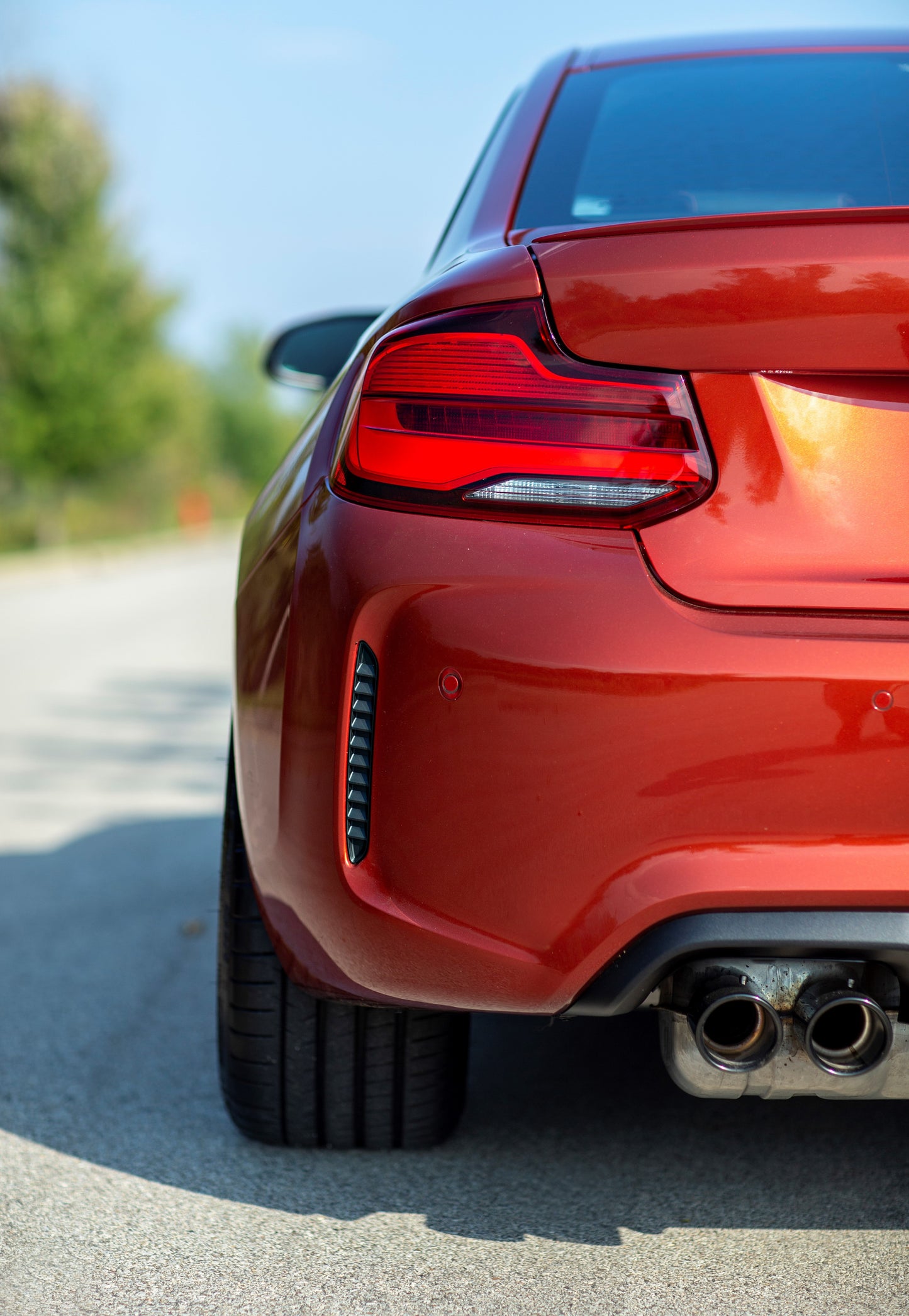 Rear Reflector Insert Set - Horizontal Slat